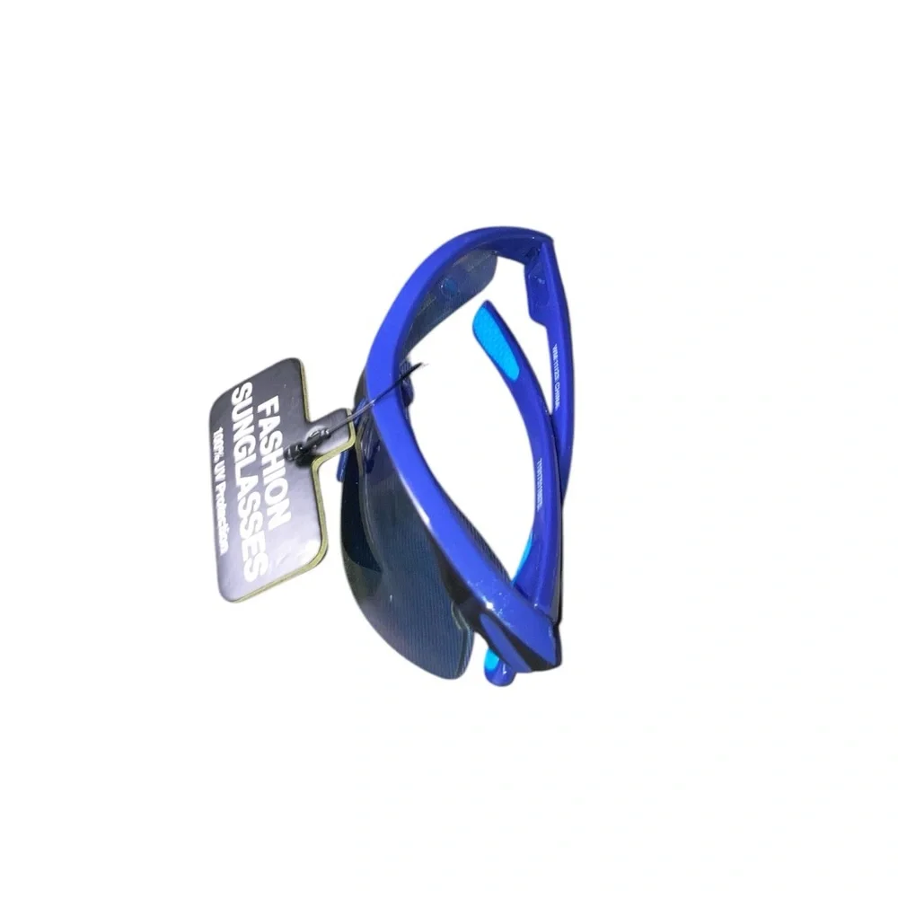 Sports Wrap Semi Rim Fashion Sunglasses